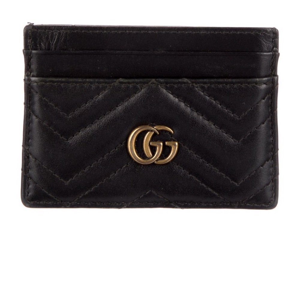 Gucci GG Marmont Leather Card Case